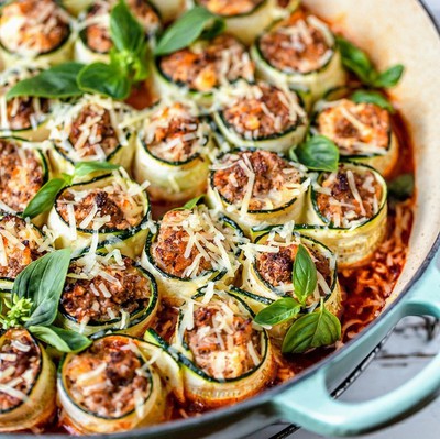 Zucchini Cannelloni Bake | The Home Garden